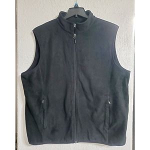 Men's Fleece Vest, Lightweight Warm Zip Up Polar Vests Outerwear with Zipper...